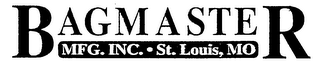 BAGMASTER MFG. INC. ST. LOUIS, MO