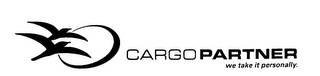 CARGOPARTNER WE TAKE IT PERSONALLY.