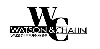 W&C WATSON & CHALIN WATSON SUSPENSIONS