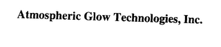 ATMOSPHERIC GLOW TECHNOLOGIES, INC.