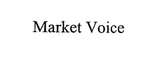 MARKET VOICE