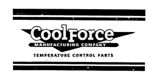 COOLFORCE MANUFACTURING COMPANY TEMPERATURE CONTROL PARTS