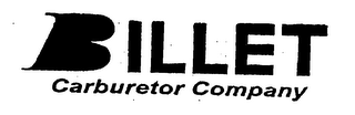 BILLET CARBURETOR COMPANY