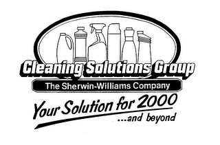 CLEANING SOLUTIONS GROUP THE SHERWIN-WILLIAMS COMPANY YOUR SOLUTION FOR 2000 ...AND BEYOND