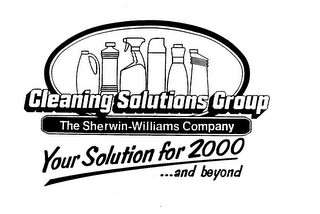 CLEANING SOLUTIONS GROUP THE SHERWIN-WILLAMS COMPANY YOUR SOLUTION FOR 2000...AND BEYOND