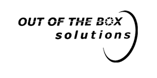 OUT OF THE BOX SOLUTIONS