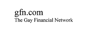 GFN.COM THE GAY FINANCIAL NETWORK