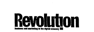 REVOLUTION BUSINESS AND MARKETING IN THE DIGITAL ECONOMY