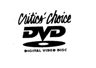 CRITICS' CHOICE DVD DIGITAL VIDEO DISC