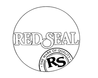 RS RED SEAL THE MARK OF QUALITY