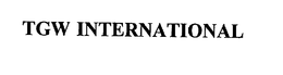 TGW INTERNATIONAL