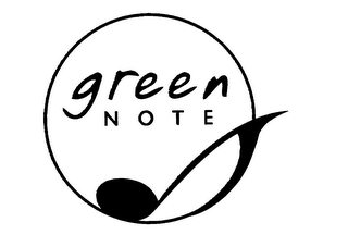 GREEN NOTE