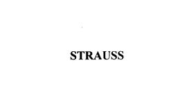 STRAUSS