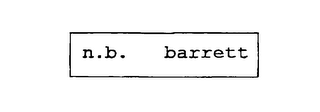 N.B. BARRETT