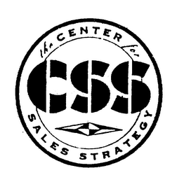 CSS THE CENTER FOR SALES STATEGY