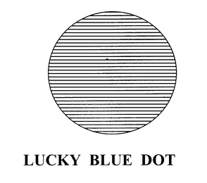 LUCKY BLUE DOT