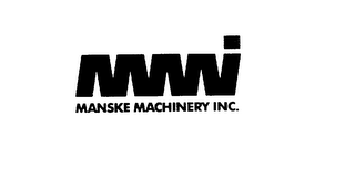 MMI MANSKE MACHINERY INC.