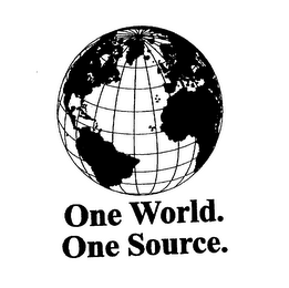 ONE WORLD.  ONE SOURCE.