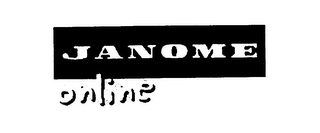 JANOME ONLINE