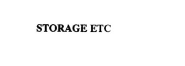 STORAGE ETC.