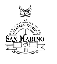 SAN MARINO AMERICAN VIRGINIA