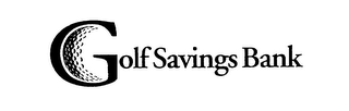 GOLF SAVINGS BANK