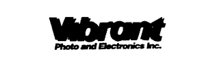 VIBRANT PHOTO AND ELECTRONICS INC.