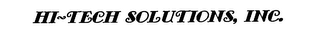 HI-TECH SOLUTIONS, INC.