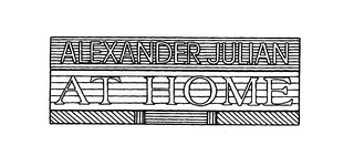 ALEXANDER JULIAN AT HOME