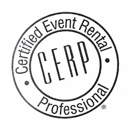 CERTIFIED EVENT RENTAL PROFESSIONAL. C.E.R.P.