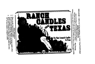 RANCH CANDLES FROM TEXAS