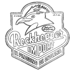 ROCKHOPPER IMPORT EL PINGUINO DE CHILENA EUDYPTES CHRYSOCOME 12 FL. OZ.