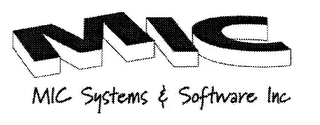 MIC MIC SYSTEMS & SOFTWARE INC