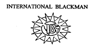 IB INTERNATIONAL BLACKMAN