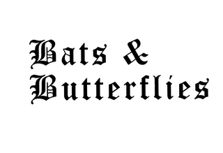 BATS & BUTTERFLIES