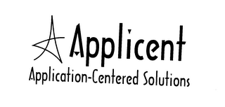 APPLICENT APPLICATION-CENTERED SOLUTIONS