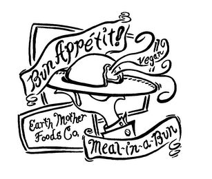 BUN APPETIT! VEGAN EARTH MOTHER FOODS CO. MEAL-IN-A-BUN