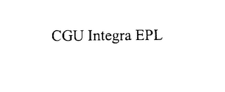 CGU INTEGRA EPL