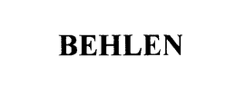 BEHLEN MFG., CO.