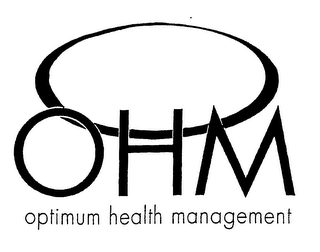 O H M  OPTIMUM HEALTH MANAGEMENT