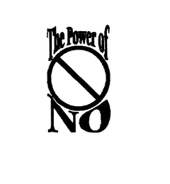 THE POWER OF NO