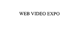 WEB VIDEO EXPO