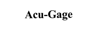 ACU-GAGE