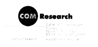 COM RESEARCH DOT COM RESEARCH