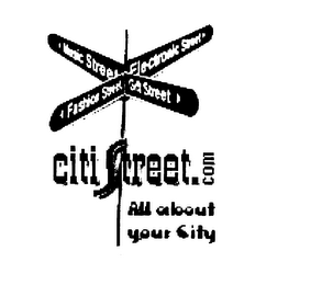 CITISTREET.COM ALL ABOUT YOUR CITY