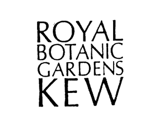 ROYAL BOTANIC GARDENS KEW