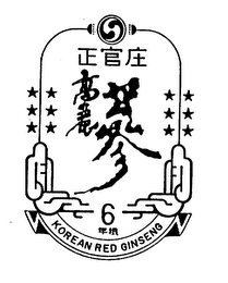 6 KOREAN RED GINSENG