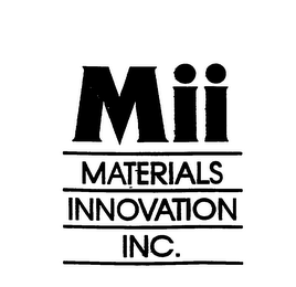 MII MATERIALS INNOVATION INC.