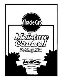 MIRACLE-GRO MOISTURE CONTROL POTTING MIX CONTAINS AQUACOIR