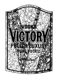 V VODKA VICTORY POLISH LUXURY PURE POTATO NEUTRAL